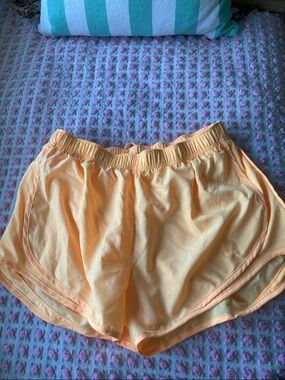 Nike Women's Bright Peach Athletic Running Shorts